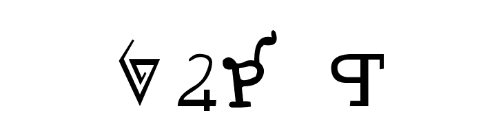 Kadosh Samaritan  Free Fonts Download