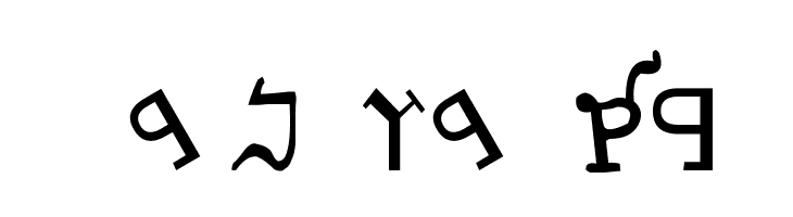 Kadosh Samaritan  Free Fonts Download