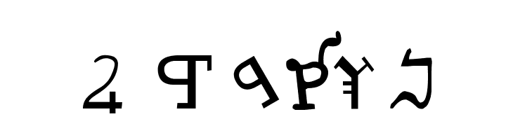 Kadosh Samaritan  Free Fonts Download