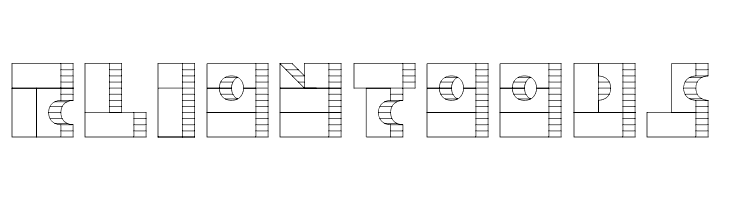 TPF Box of Bricks 1L  Free Fonts Download