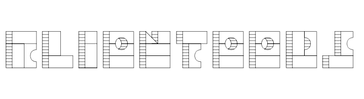 TPF Box of Bricks 1R  Free Fonts Download