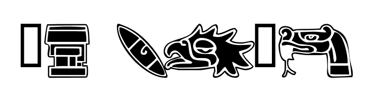 101! Aztec SymbolZ  Free Fonts Download