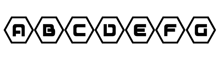 D3 Honeycombism  Free Fonts Download