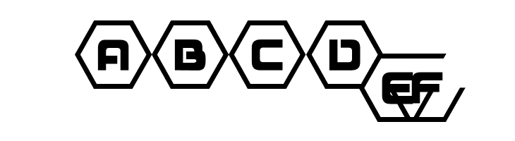 D3 Honeycombism  Free Fonts Download