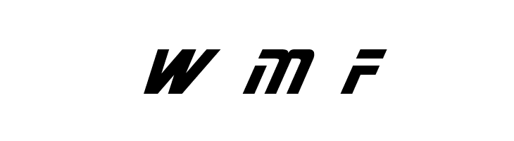 Federation TNG Title  Free Fonts Download