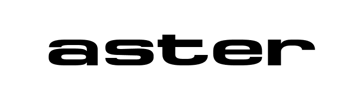 aster FederationWide Font