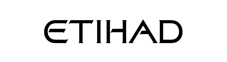 ETIHAD Trek Movie Font