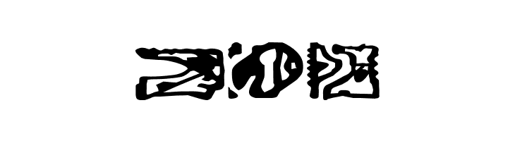Bajoran Ideogram - ST canon based  Free Fonts Download