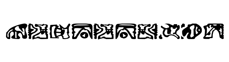 Bajoran Ideogram - ST canon based  Free Fonts Download