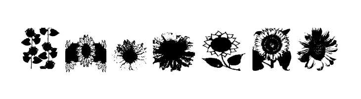 AEZsunflowers  Free Fonts Download
