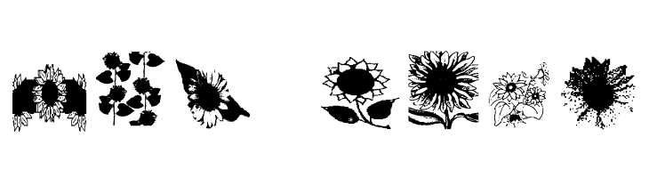 AEZsunflowers  Free Fonts Download