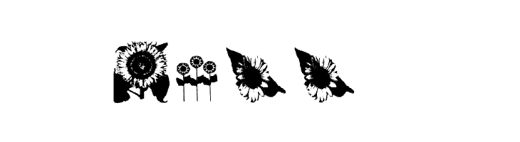 AEZsunflowers  Free Fonts Download