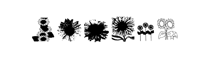AEZsunflowers  Free Fonts Download
