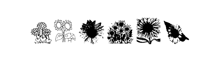 AEZsunflowers  Free Fonts Download
