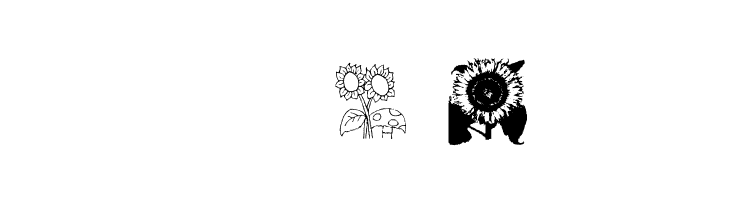 AEZsunflowers  Free Fonts Download