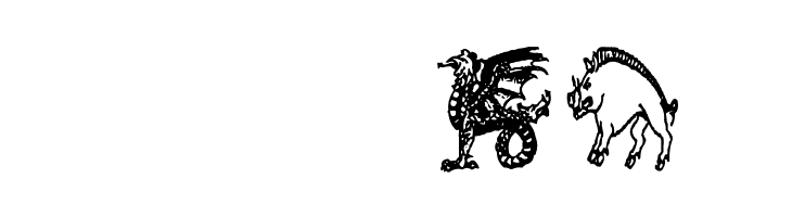 AEZ medieval dings  Free Fonts Download