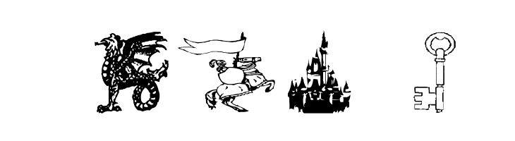 AEZ medieval dings  Free Fonts Download