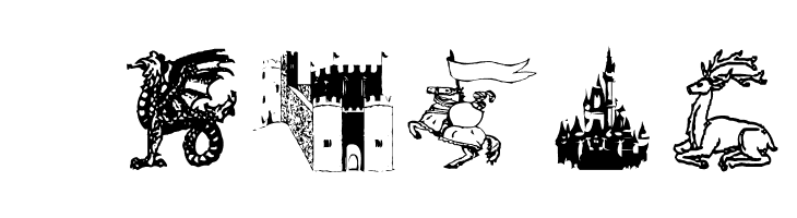 AEZ medieval dings  Free Fonts Download