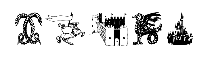 AEZ medieval dings  Free Fonts Download