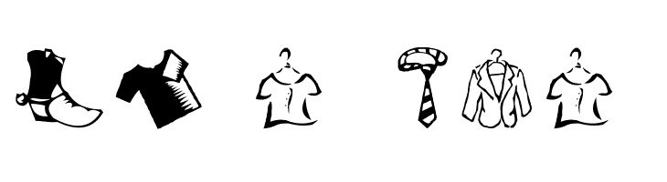 AEZ clothes  Free Fonts Download