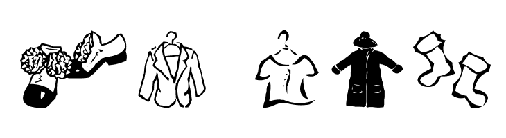 AEZ clothes  Free Fonts Download