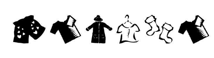 AEZ clothes  Free Fonts Download