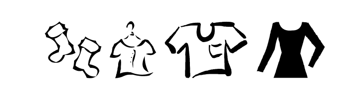 AEZ clothes  Free Fonts Download