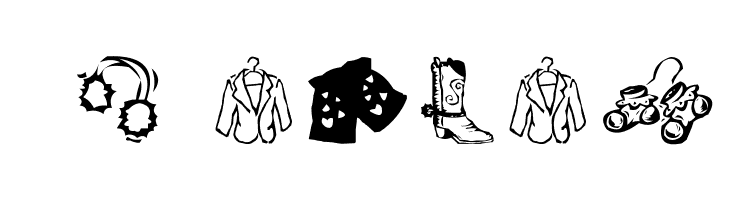 AEZ clothes  Free Fonts Download