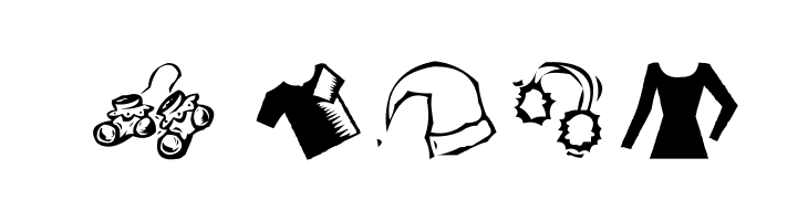 AEZ clothes  Free Fonts Download