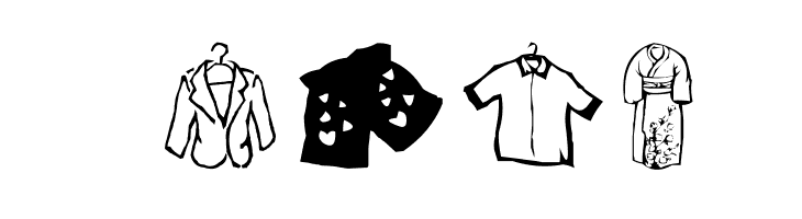 AEZ clothes  Free Fonts Download