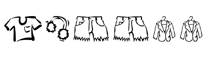 AEZ clothes  Free Fonts Download