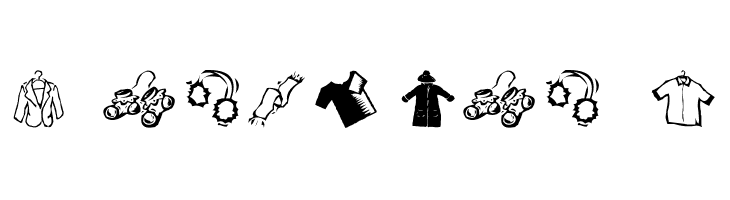 AEZ clothes  Free Fonts Download