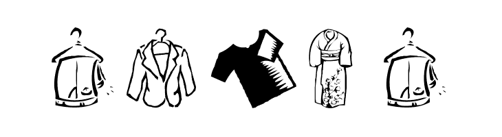 AEZ clothes  Free Fonts Download