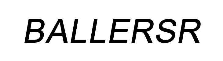 ER Univers 866 Italic  Free Fonts Download