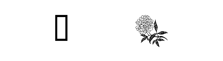 Floral 1  Free Fonts Download