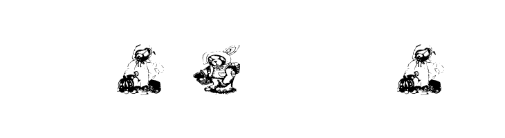 AEZholidaybears  Free Fonts Download