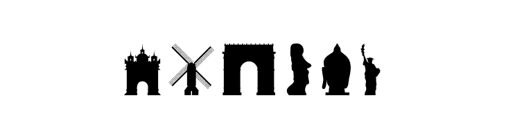 Human building  Free Fonts Download