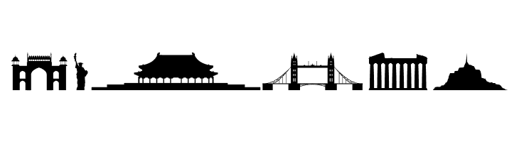 Human building  Free Fonts Download