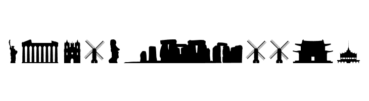 Human building  Free Fonts Download