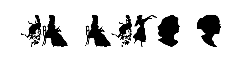 ck_vic-silhouette  Free Fonts Download