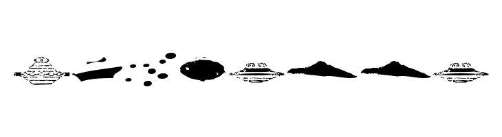 UFOnt51Silhouette  Free Fonts Download