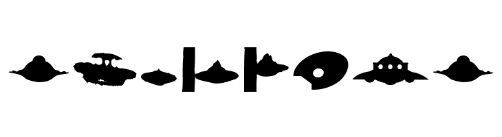 UFOnt51Silhouette  Free Fonts Download