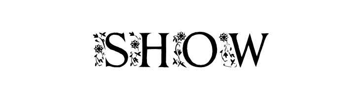 FLOWER GARDEN  Free Fonts Download
