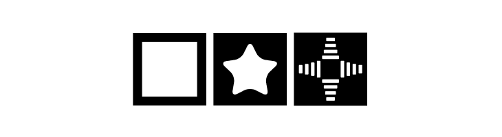 Square Things  Free Fonts Download