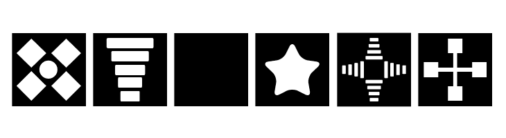 Square Things  Free Fonts Download