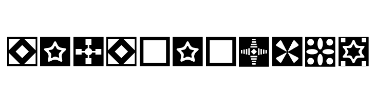 Square Things  Free Fonts Download