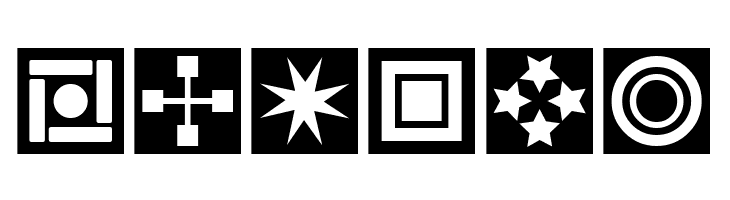 Square Things  Free Fonts Download