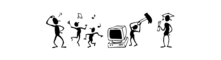 AEZ Where's Harry?  Free Fonts Download