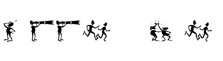 AEZ Where's Harry?  Free Fonts Download