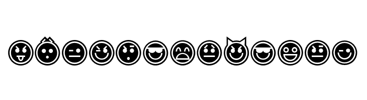 EmoticonsOutline  Free Fonts Download